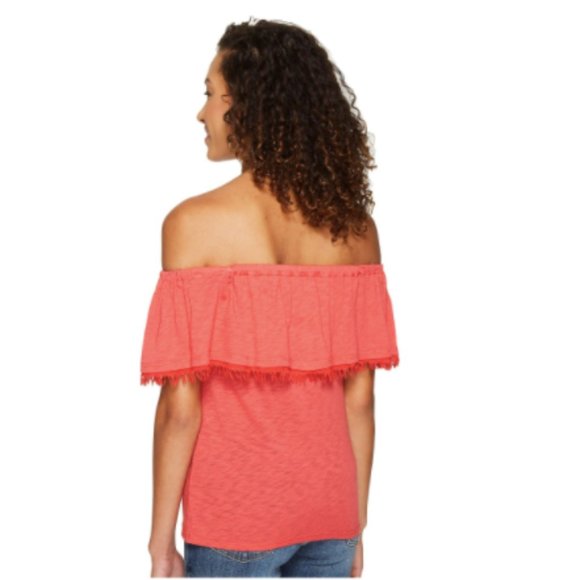 NWT Splendid Senorita Off-Shoulder Top, Sz XL - Picture 3 of 8